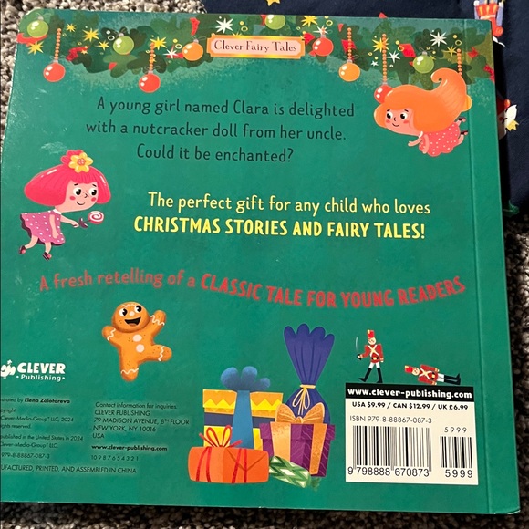 Old Navy Nutcrockwr Romper Nutcracker Board Book - Picture 3 of 7